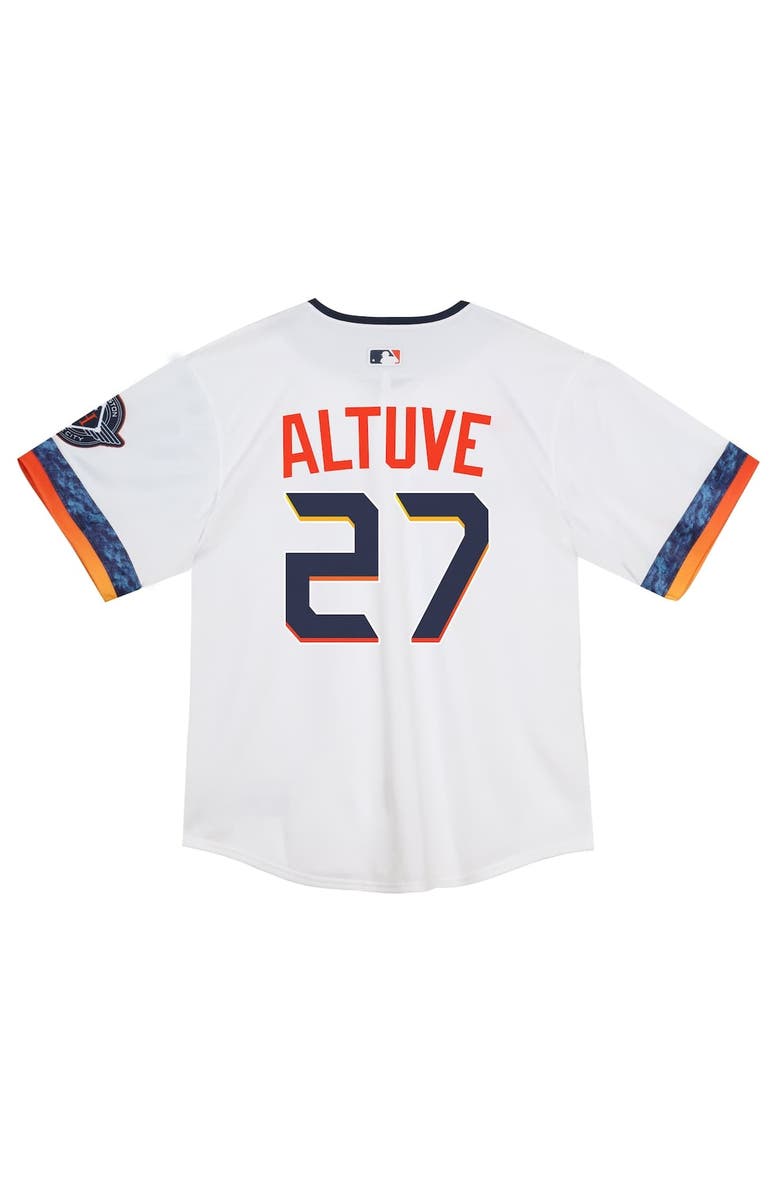 Nike Infant Nike Jose Altuve White Houston Astros 2025 City Connect Limited Player Jersey, Alternate, color, White