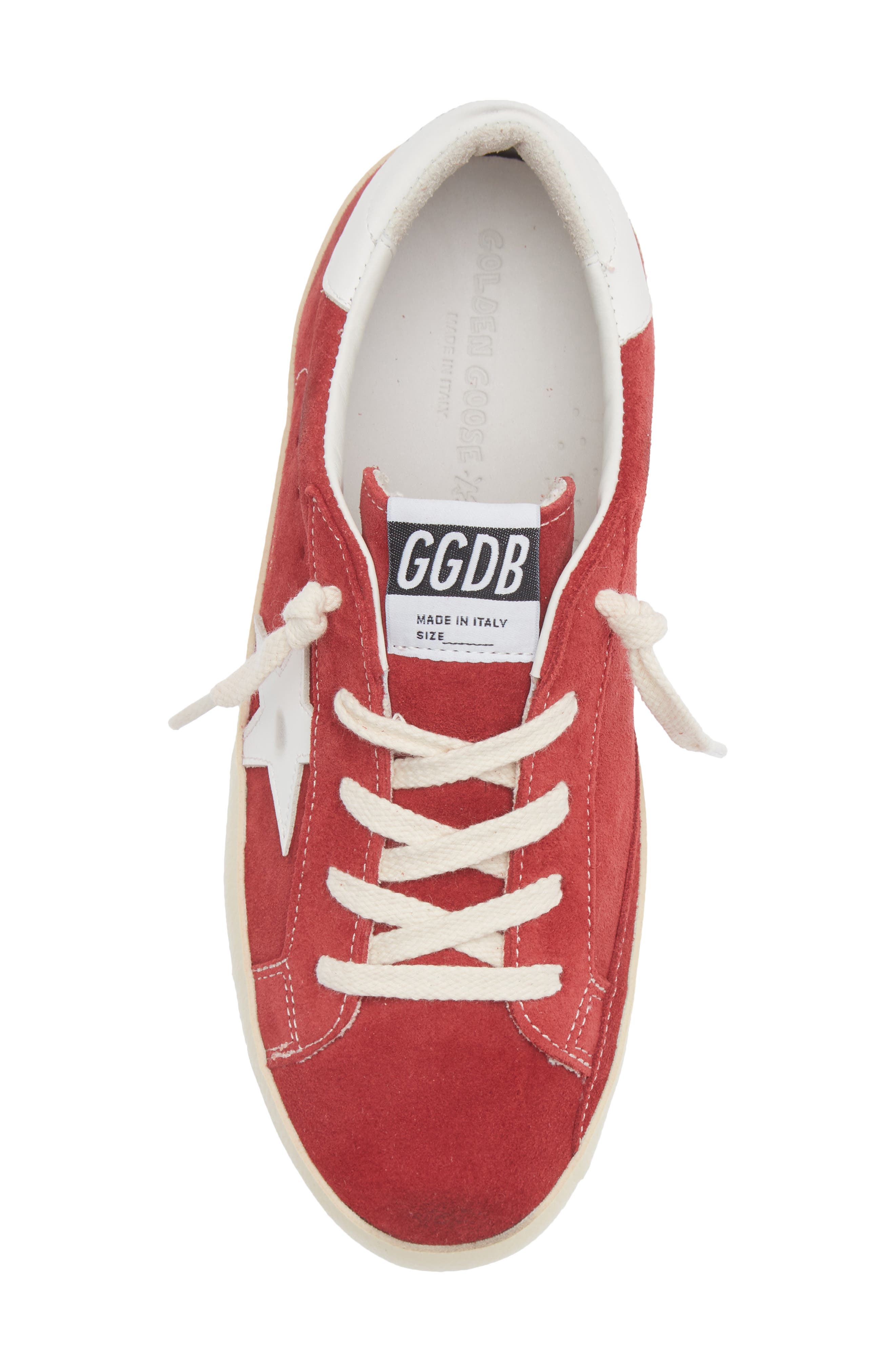 Golden Goose Kids' Super-Star Sneaker, Alternate, color, Red/ White
