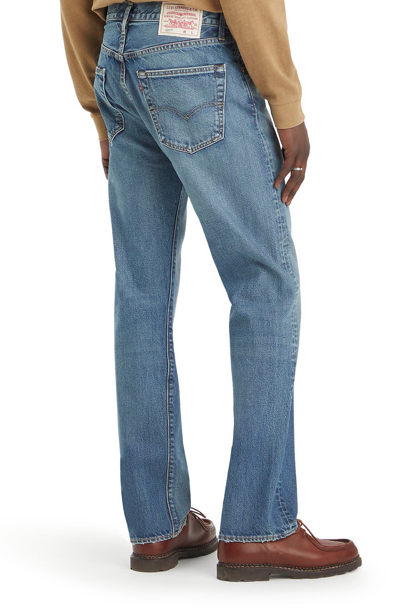 Levi's<sup>®</sup> 501<sup>®</sup> Original Straight Leg Jeans, Alternate, color, 