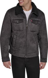 Levi's Faux Shearling Lined Trucker Jacket