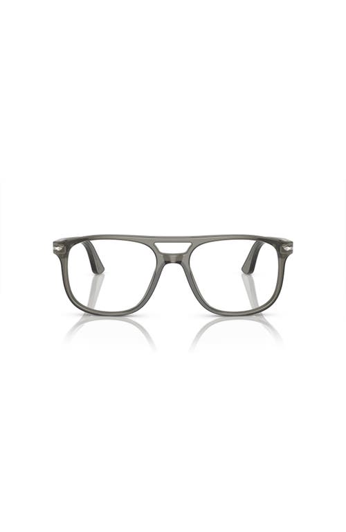 Persol 54mm Pilot Optical Glasses In Green