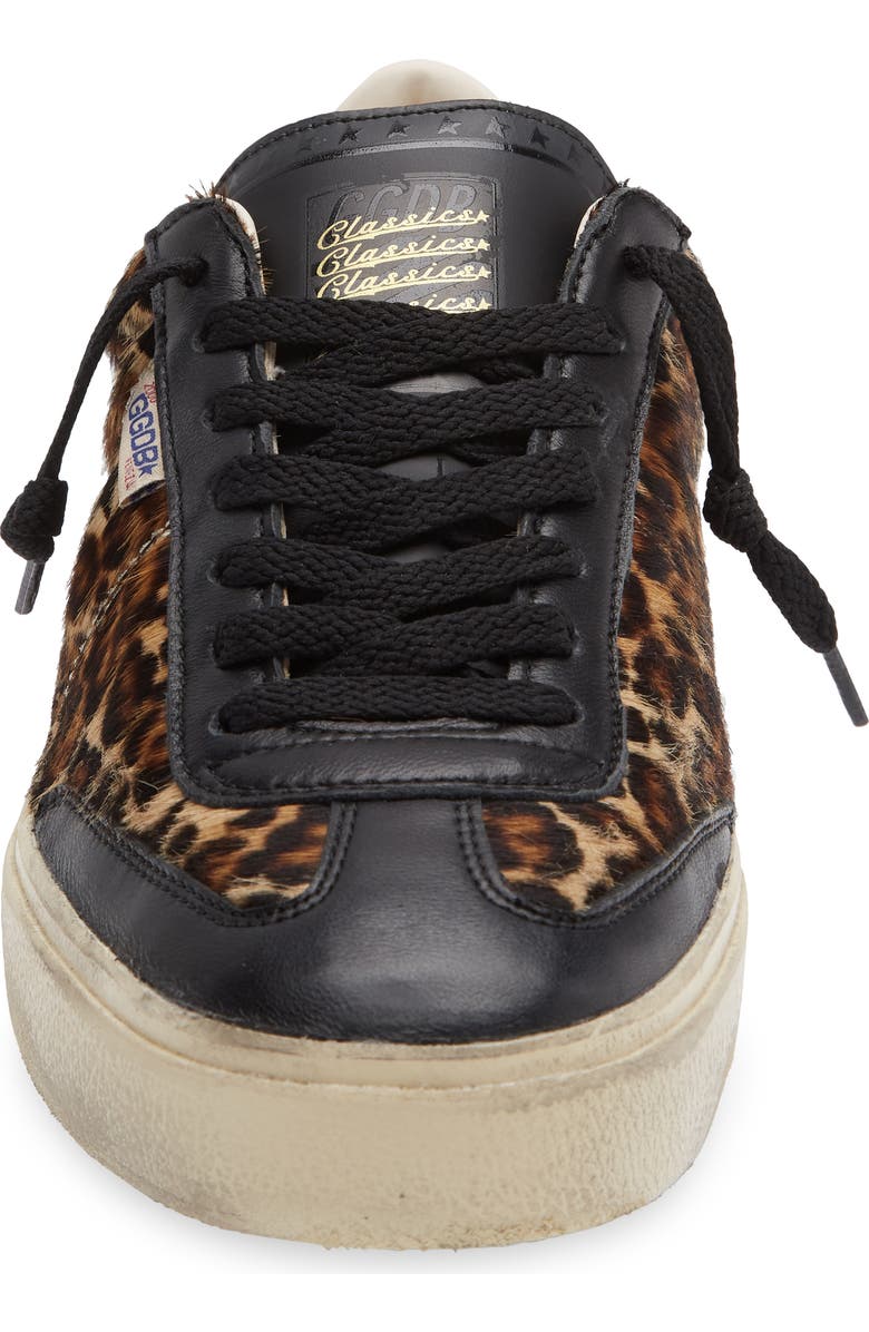 Golden Goose Soul Star Genuine Calf Hair Sneaker, Alternate, color, Beige Brown Black Leo/ Black