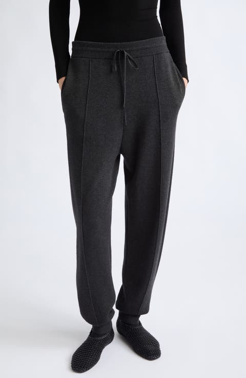 Pintucked Sweatpants