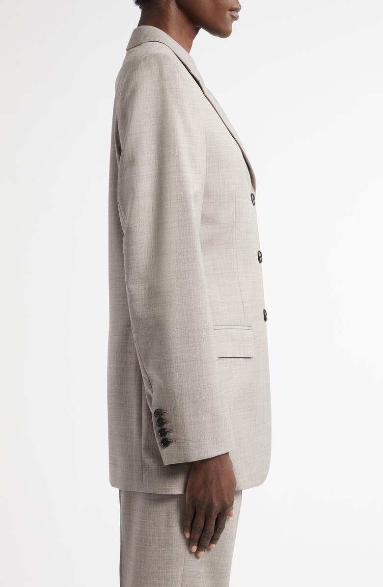 The Row Selene Stretch Virgin Wool Jacket, Alternate, color,