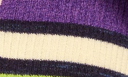 Ramy Brook Emma Stripe Merino Wool Cardigan In Multi