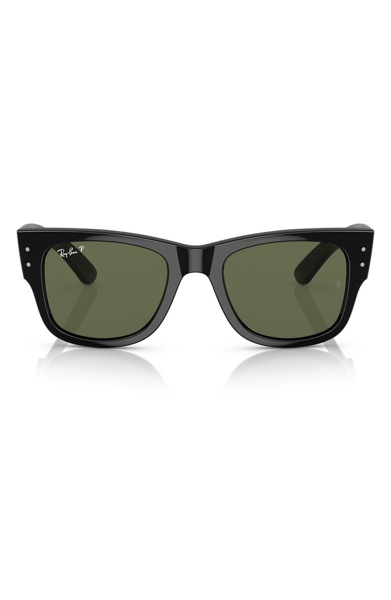 Ray-Ban Mega Wayfarer 51mm Polarized Sunglasses, Main, color,