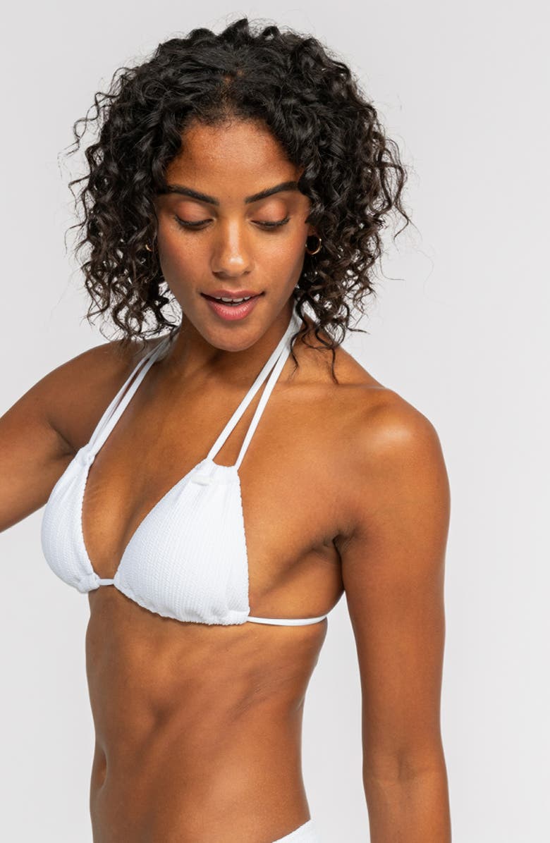 Roxy Aruba Tiki Triangle Bikini Top, Alternate, color,