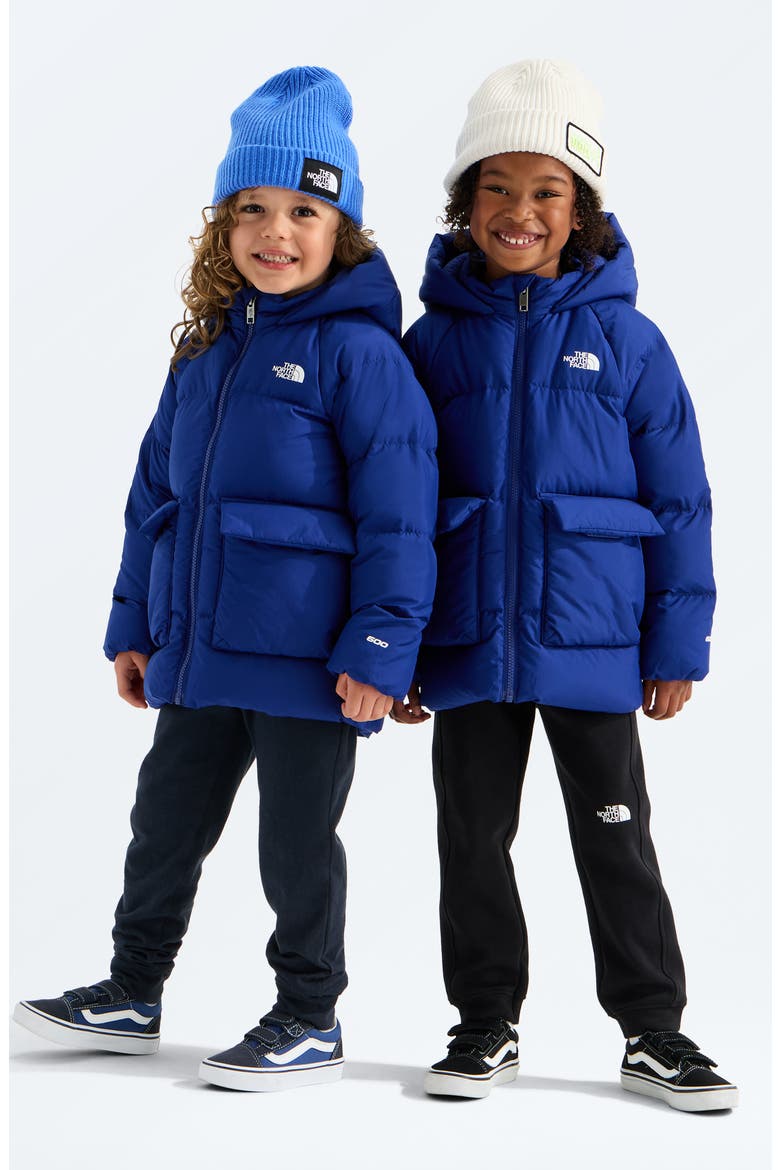 Kids' North Down Fleece Lined Parka, Alternate, color, BOLD BLUE