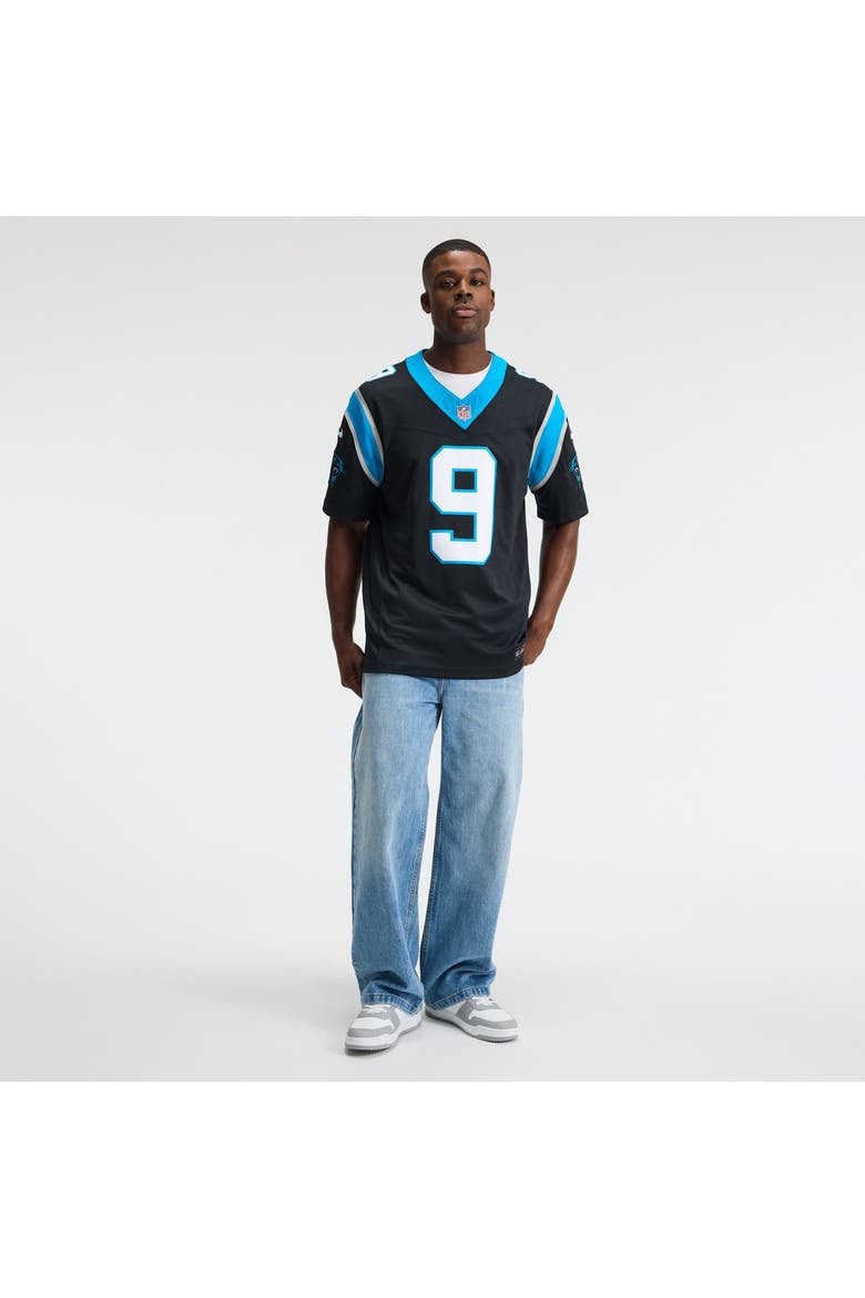 Men's Nike Bryce Young Black Carolina Panthers Team Vapor F.U.S.E. Stitched Limited Jersey, Alternate, color, Black
