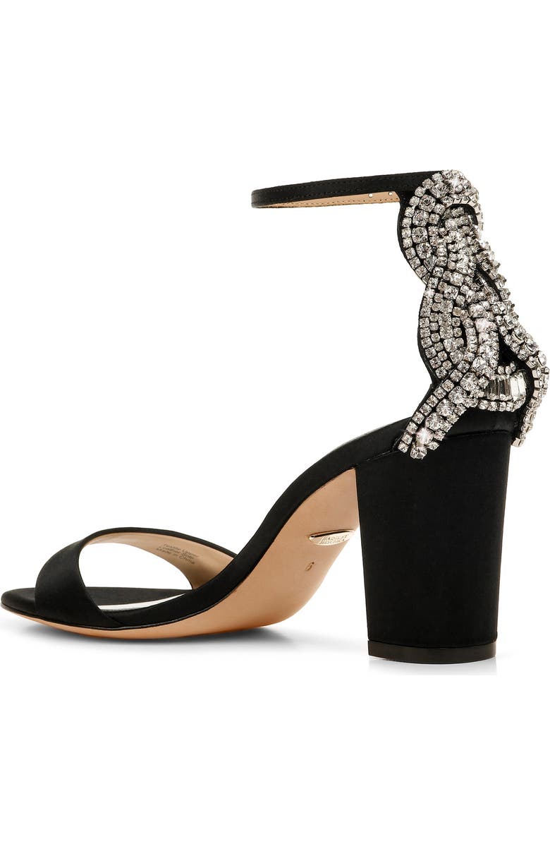 Badgley Mischka Collection Badgley Mischka Zabella Embellished Ankle Strap Sandal, Alternate, color,