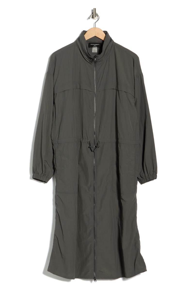 Spiritual Gangster Delancey Trench Coat with Hood, Alternate, color,