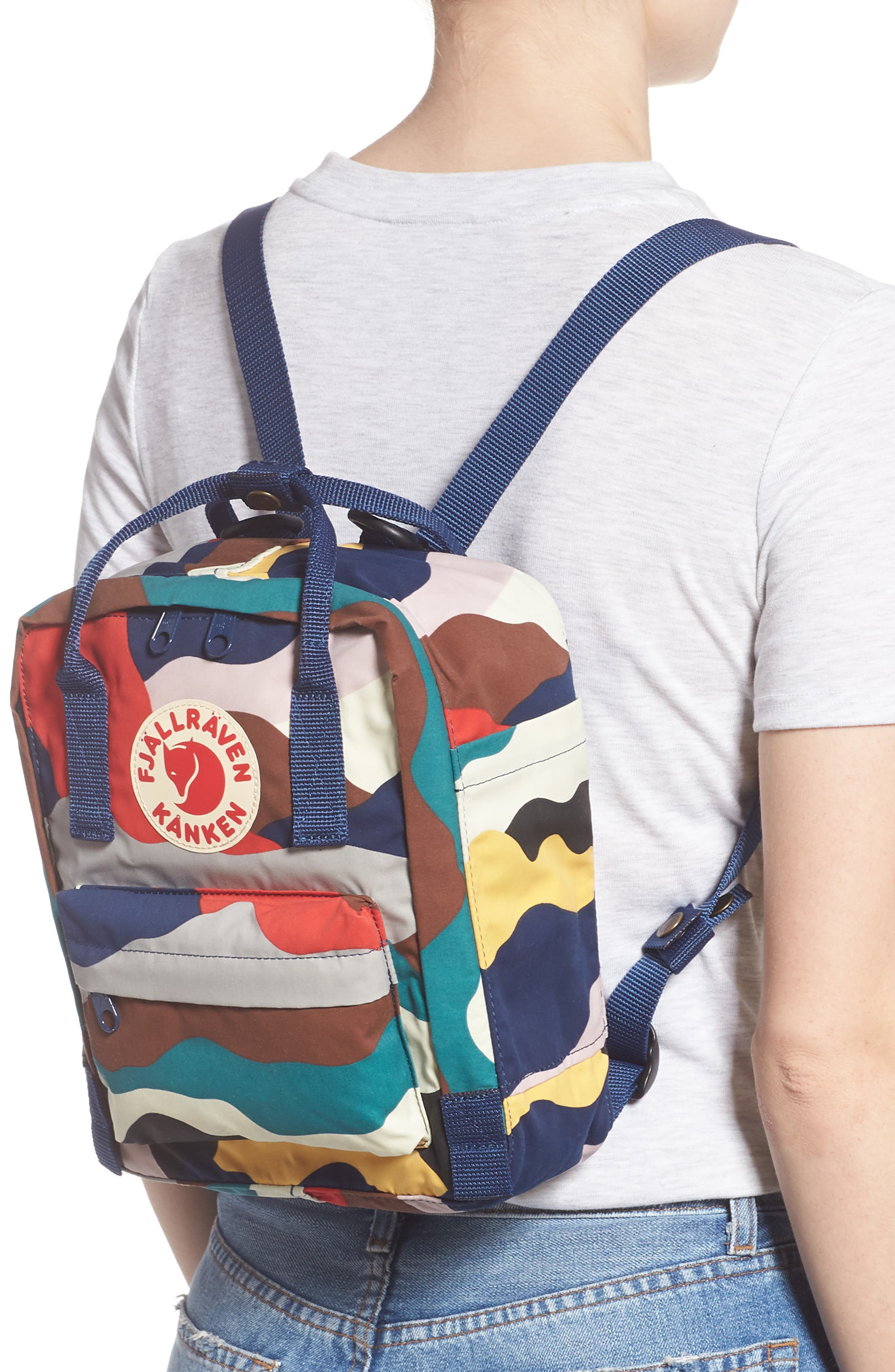 Fjällräven Kånken Art Water Resistant Mini Backpack, Alternate, color, 