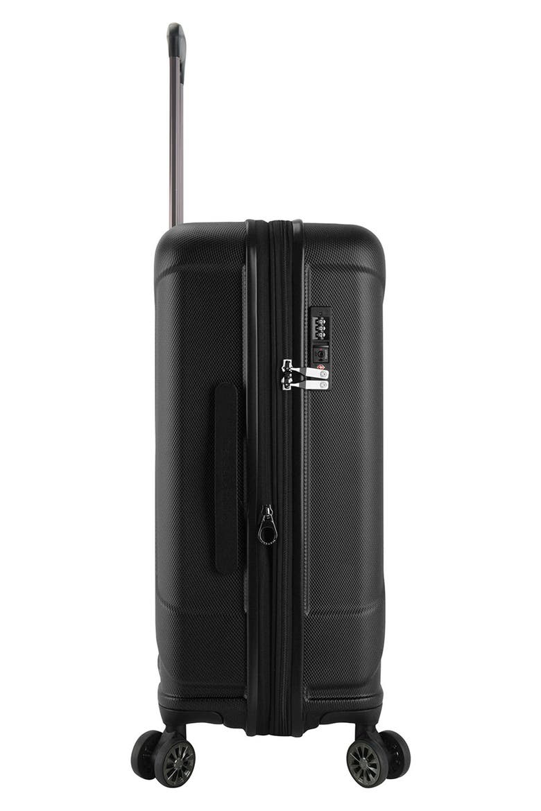 Maxson 26" Durable Hardshell Suitcase, Alternate, color, BLACK