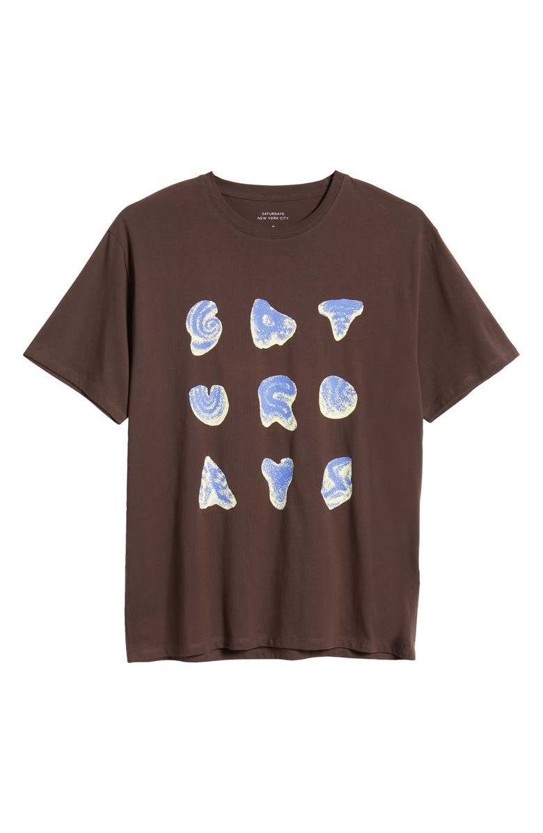 Saturdays NYC Stone Forms Graphic Tee, Alternate, color,