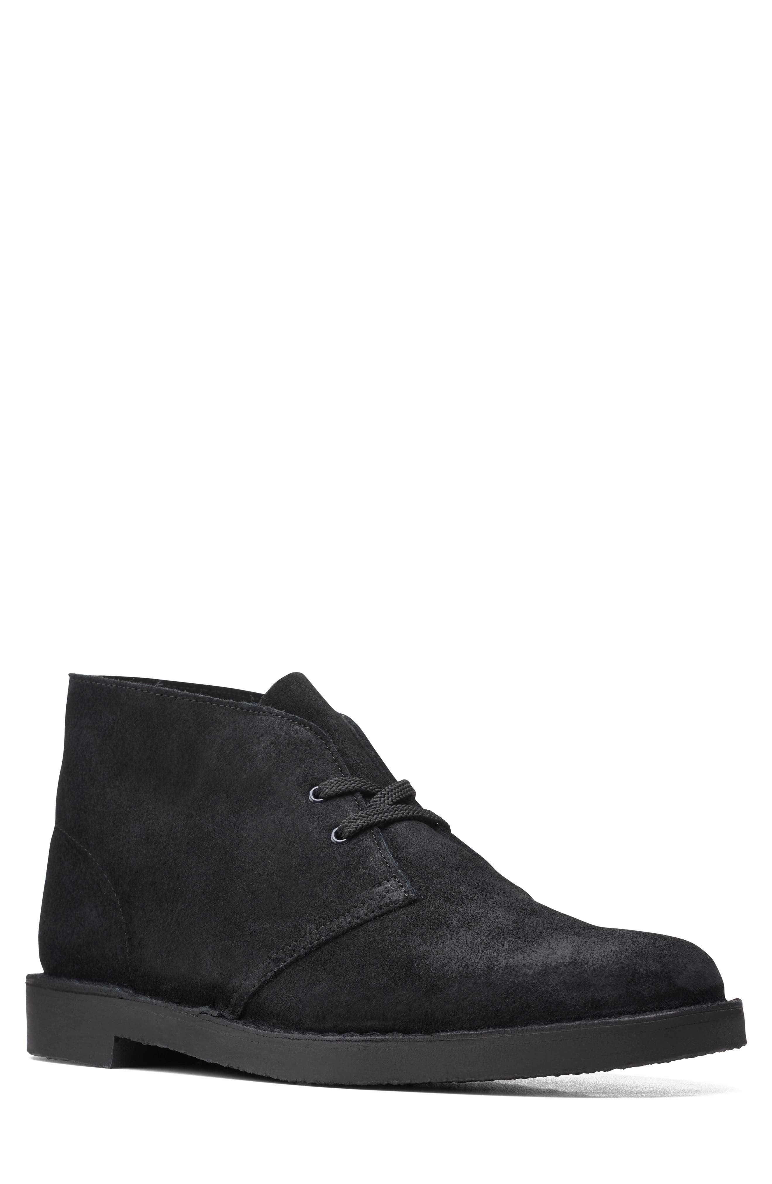 Clarks<sup>®</sup> Bushacre Suede Chukka Boot - Wide Width Available, Main, color, 