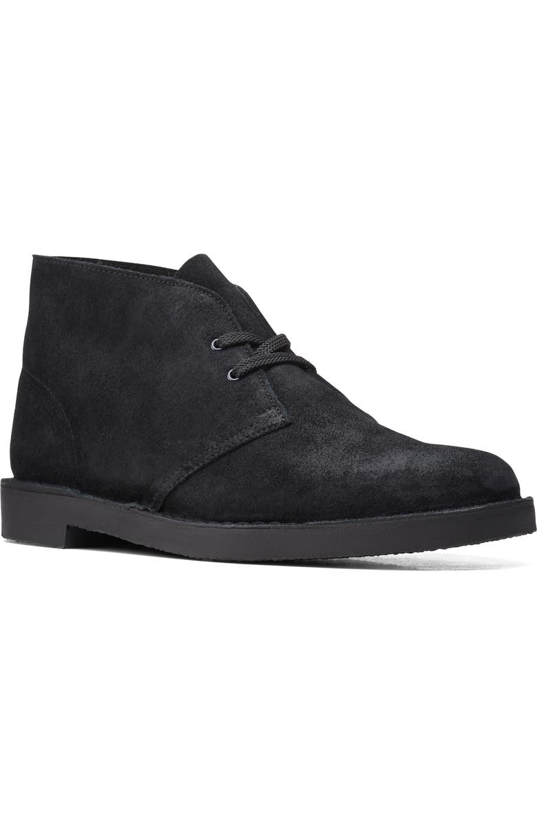 Clarks<sup>®</sup> Bushacre Suede Chukka Boot - Wide Width Available, Main, color,