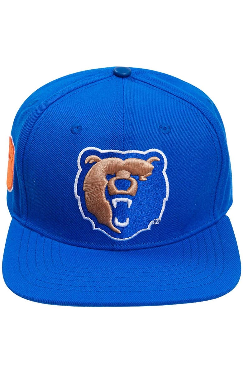 PRO STANDARD Men's Pro Standard  Royal Morgan State Bears Evergreen Mascot Snapback Hat, Alternate, color, 