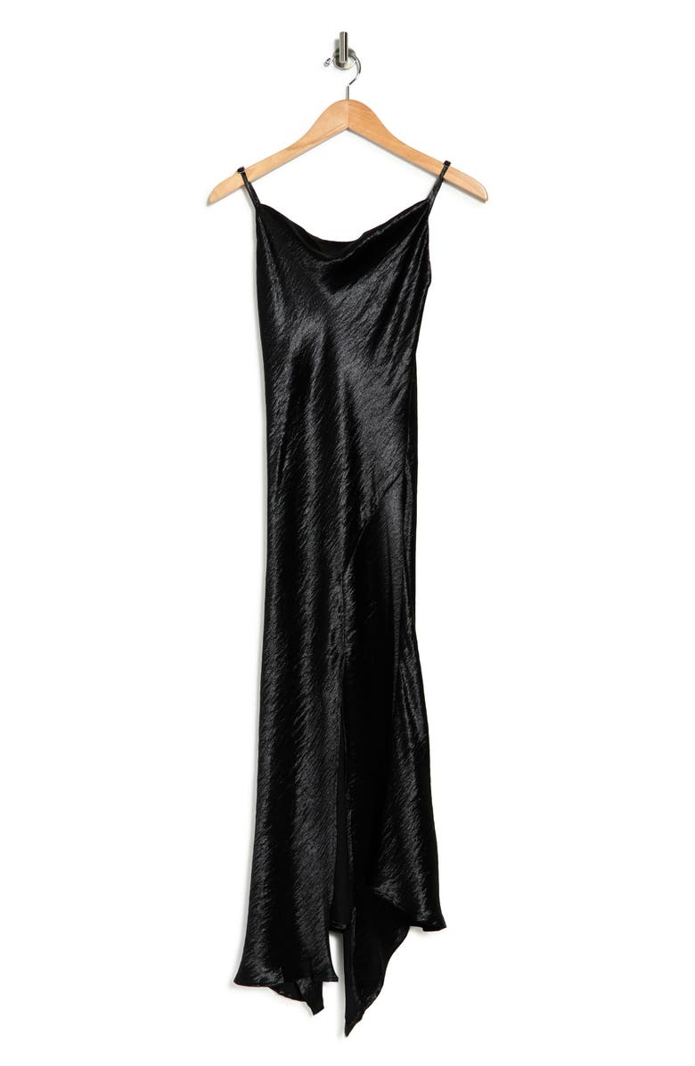 Know One Cares Satin Midi Slipdress, Alternate, color,