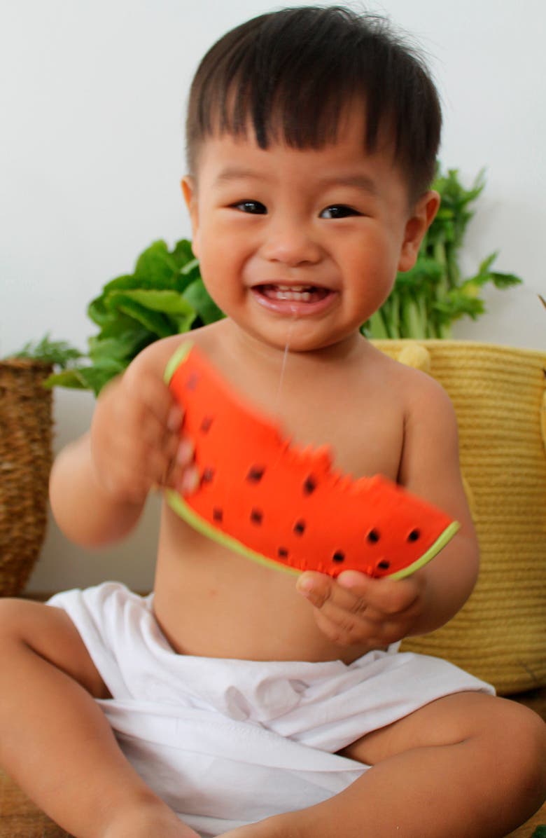 Oli&Carol Wally the Watermelon Teething Toy, Alternate, color, 