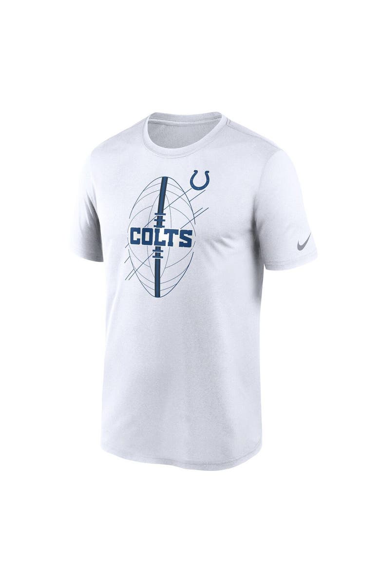 Nike Men's Nike White Indianapolis Colts Legend Icon Performance T-Shirt, Alternate, color,
