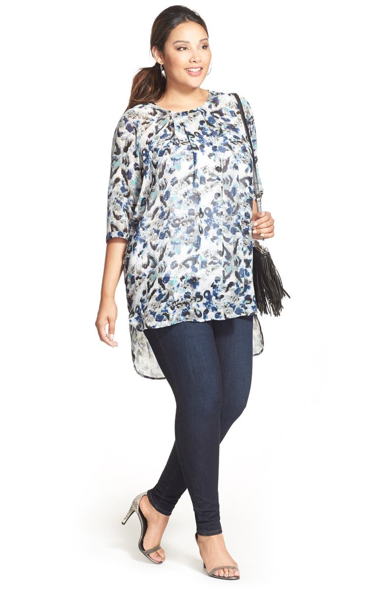 Lucky Brand 'Emma' Stretch Denim Leggings, Alternate, color,