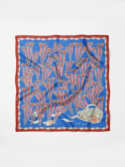 The Reef Silk Bandana