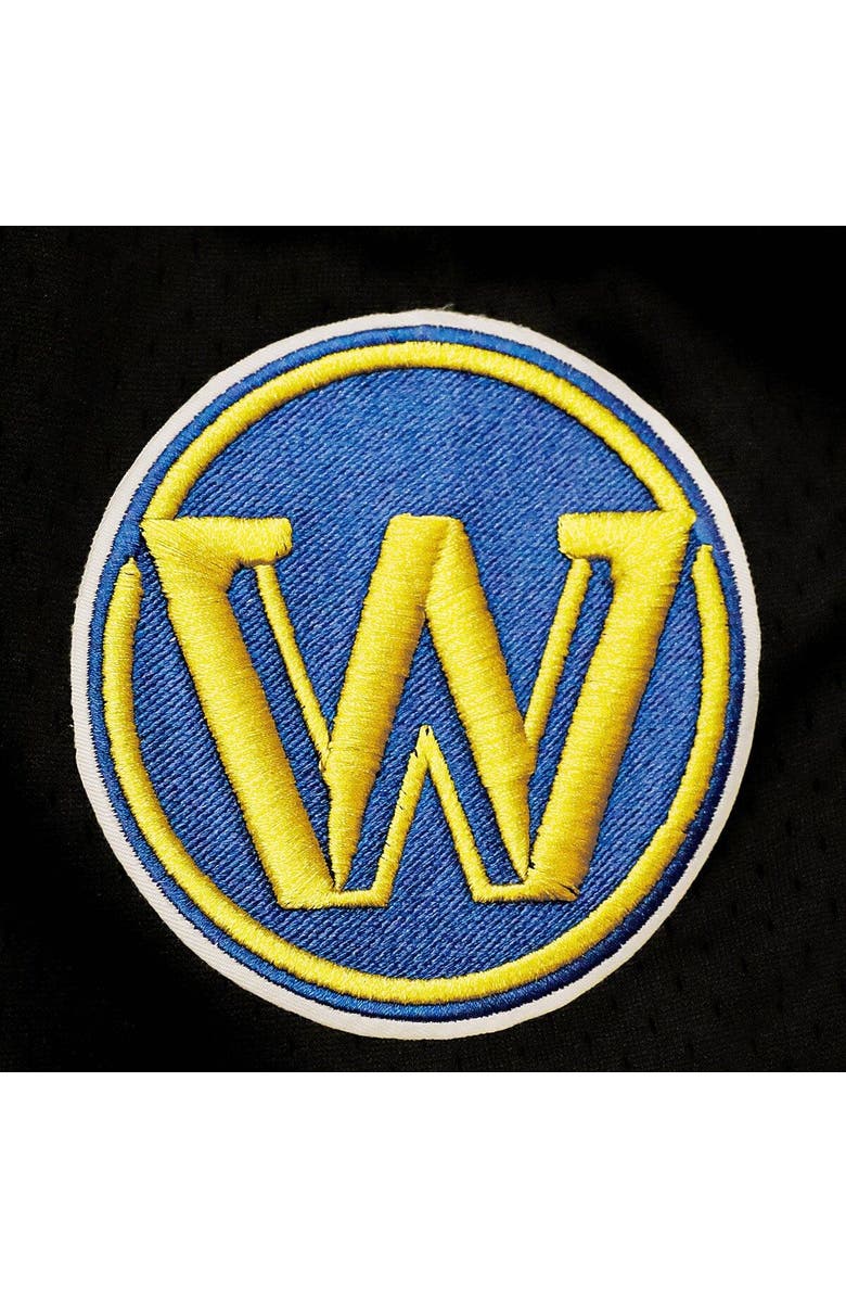 PRO STANDARD Men's Pro Standard Black Golden State Warriors Mesh Capsule Shorts, Alternate, color, Black