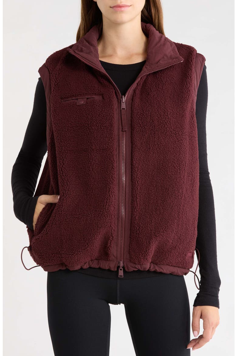 Encinitas Reversible Vest, Alternate, color, CACAO