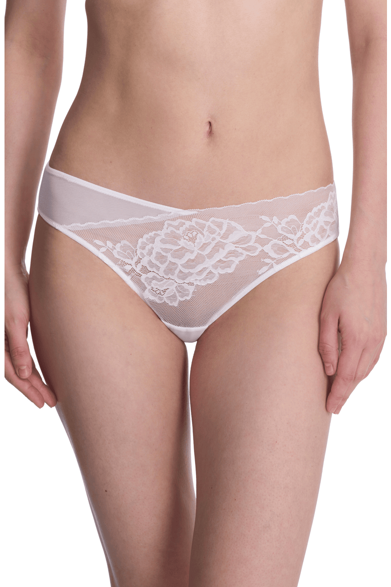 Flora Lace Bikini Panty, Main, color, White