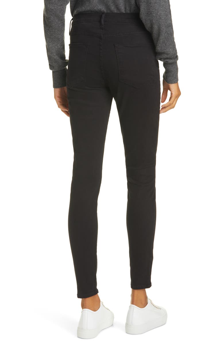 FRAME Le High Skinny Sateen Jeans, Alternate, color,