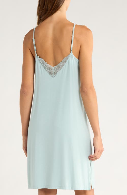 Nordstrom Moonlight Eco Lace Tim Chemise In Blue