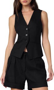 Joe's The Maeve Linen Blend Vest