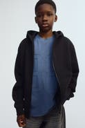 H&M Brushed-Inside Hooded Jacket
