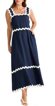 Brave+True Marlo Rickrack Sundress