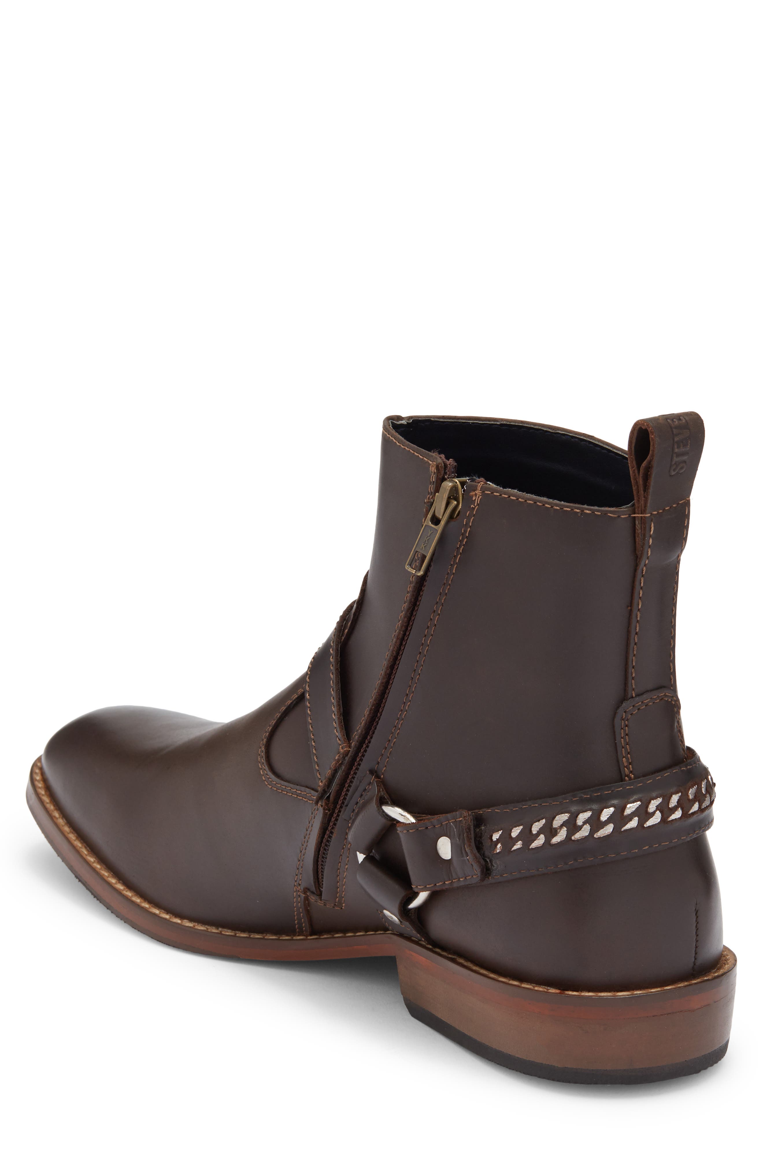 Steve Madden Rancho Harness Boot, Alternate, color, Brown