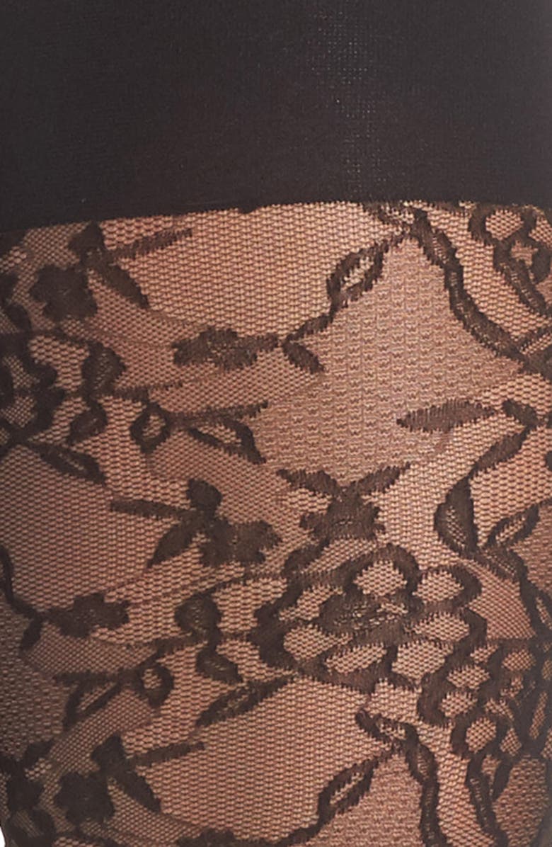 SPANX<sup>®</sup> Lovely Lace Shaper Tights, Alternate, color,