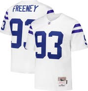 Mitchell & Ness Men's Mitchell & Ness Dwight Freeney White Indianapolis Colts 2006 Legacy Replica Jersey