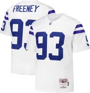 Mitchell & Ness Men's Mitchell & Ness Dwight Freeney White Indianapolis Colts 2006 Legacy Replica Jersey
