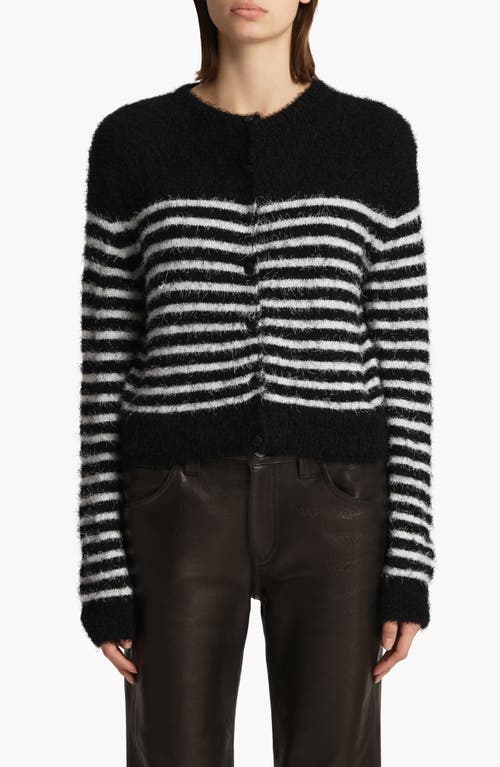 Khaite Jules Silk & Cashmere Eyelash Cardigan