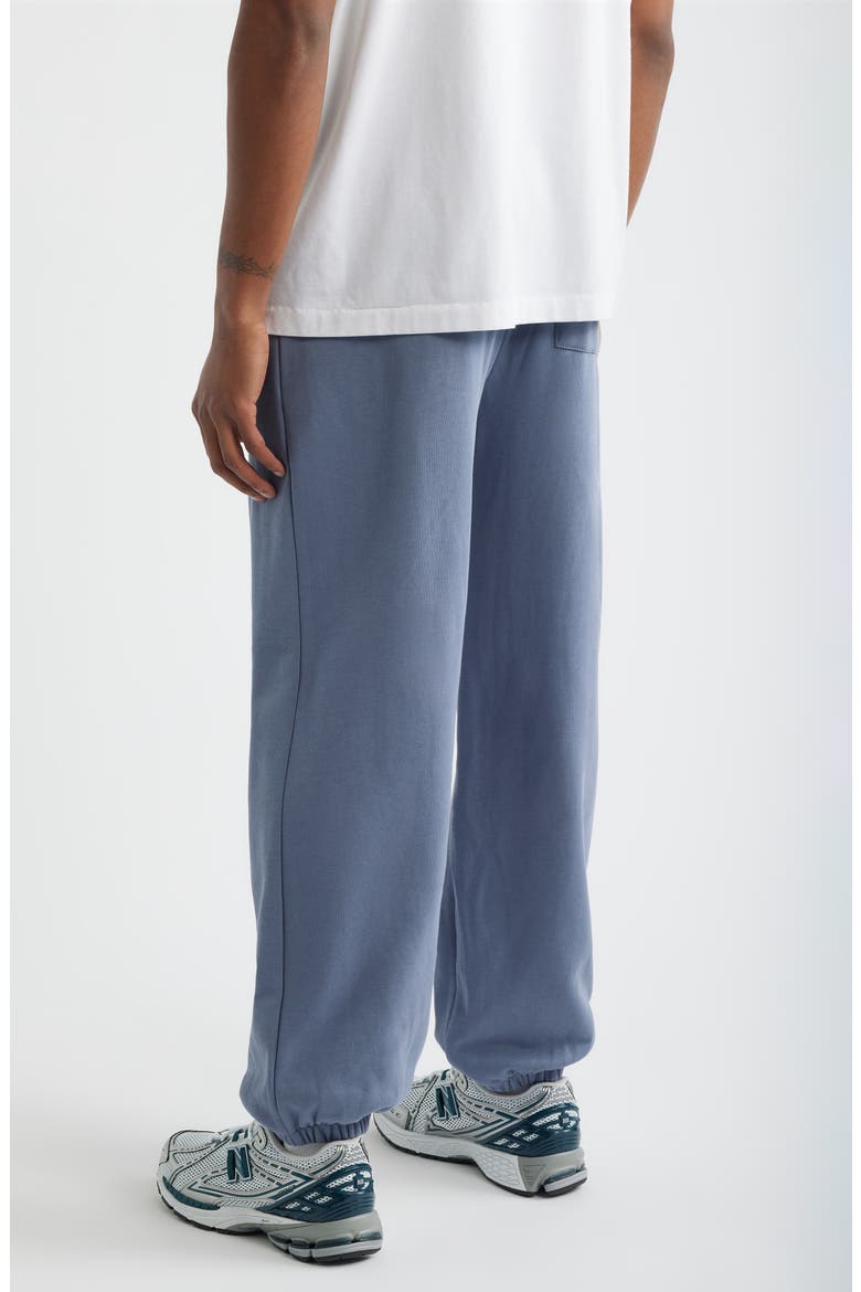 Baggy Cotton Sweatpants, Alternate, color, GREY FOLKSTONE