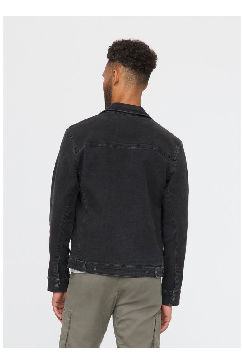Stretch Canvas Utility Jacket, Alternate, color, Black