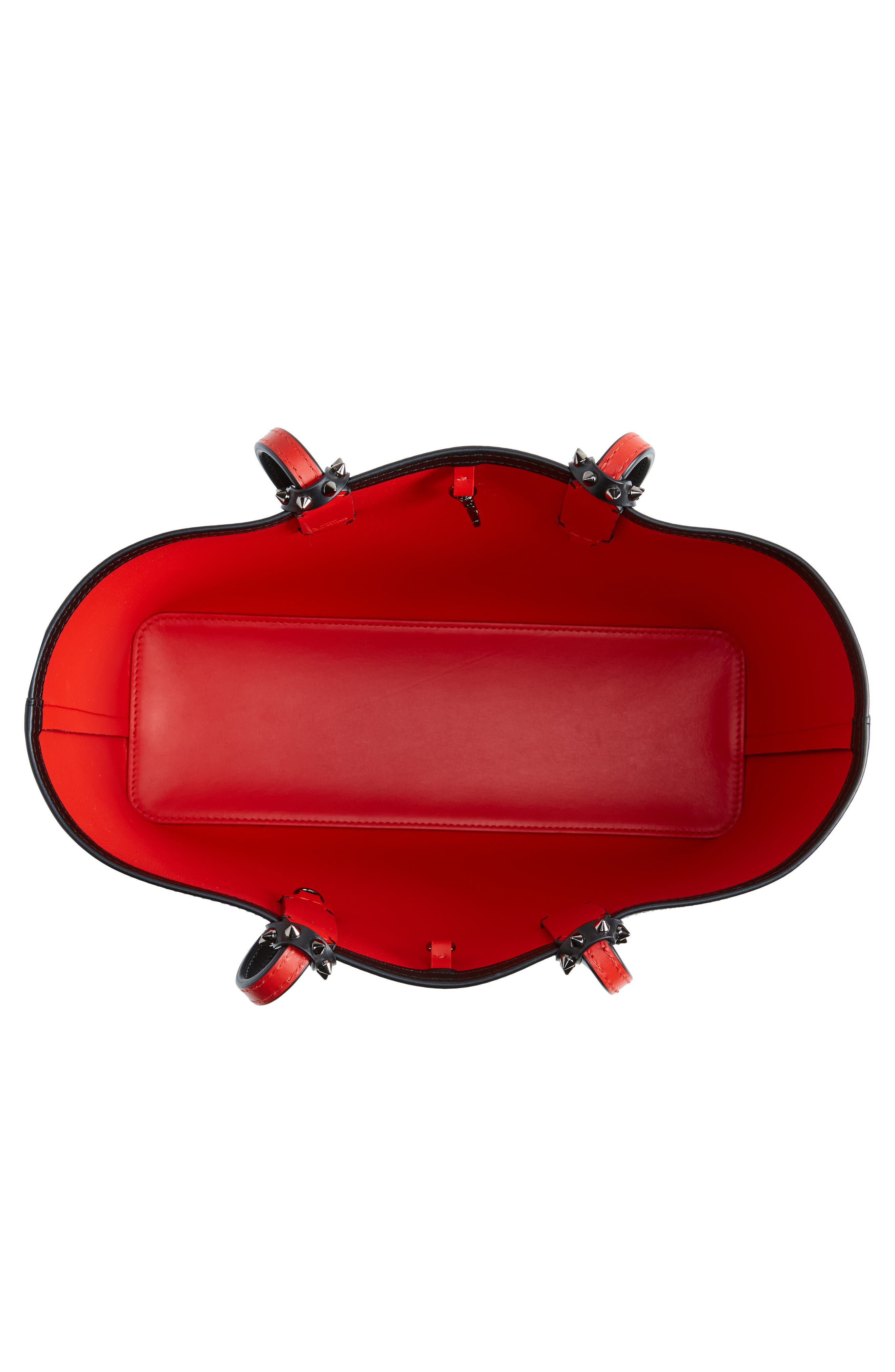 Christian Louboutin Small Cabata Loubinthesky Leather Tote, Alternate, color, 