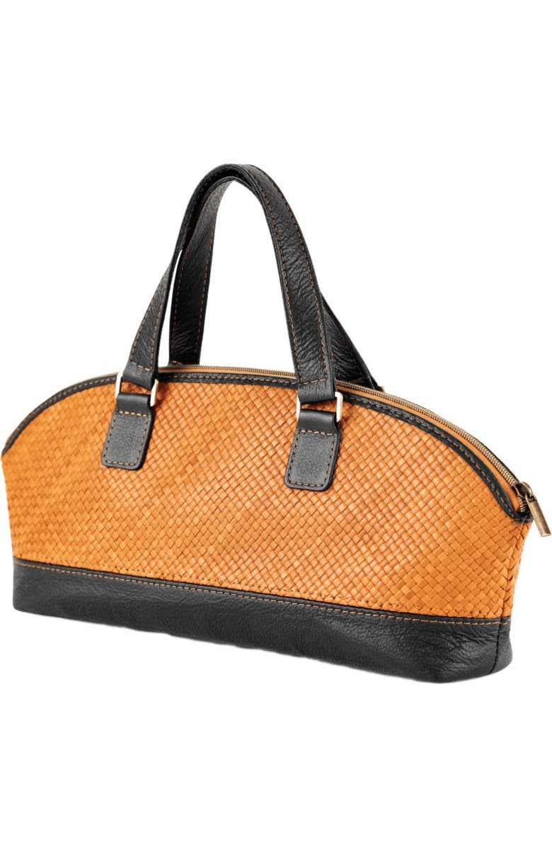 Deux Mains East-West Bag, Alternate, color, Cognac