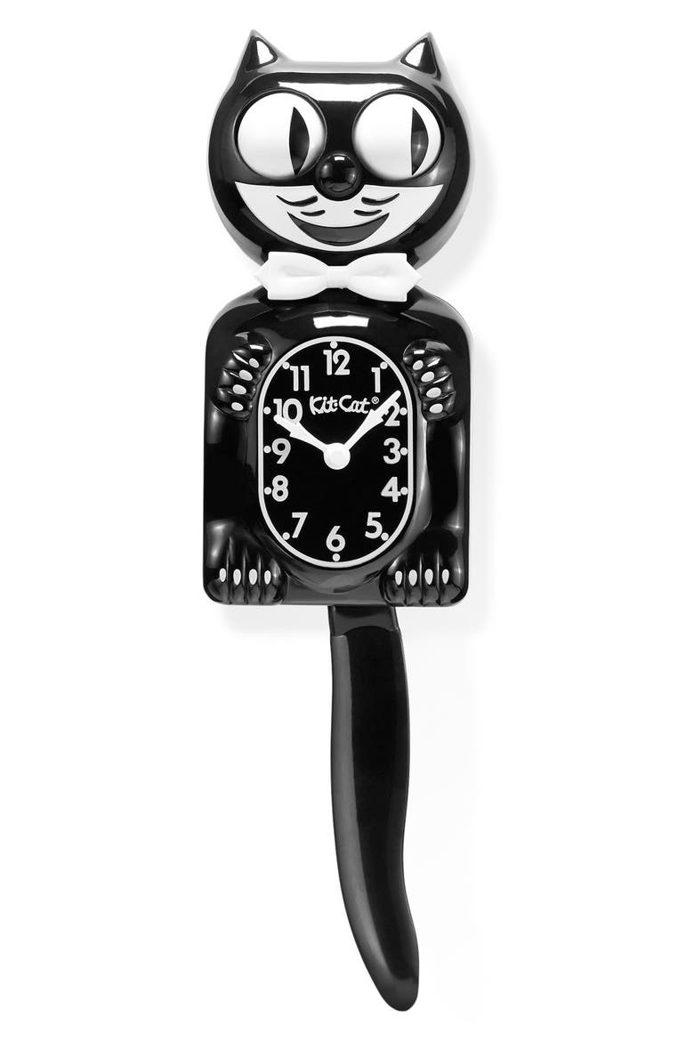 Kit-Cat Clock, Main, color, BLACK