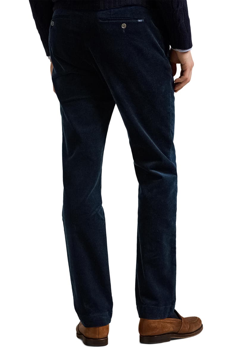 Polo Ralph Lauren Andover Slim Fit Stretch Corduroy Pants, Alternate, color, Aviator Navy