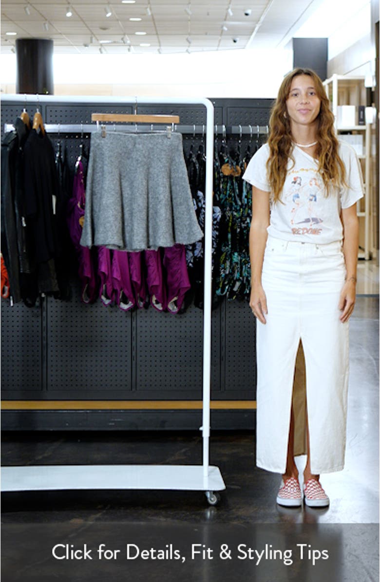 Malvie Knit Sweater Skirt, sales video thumbnail