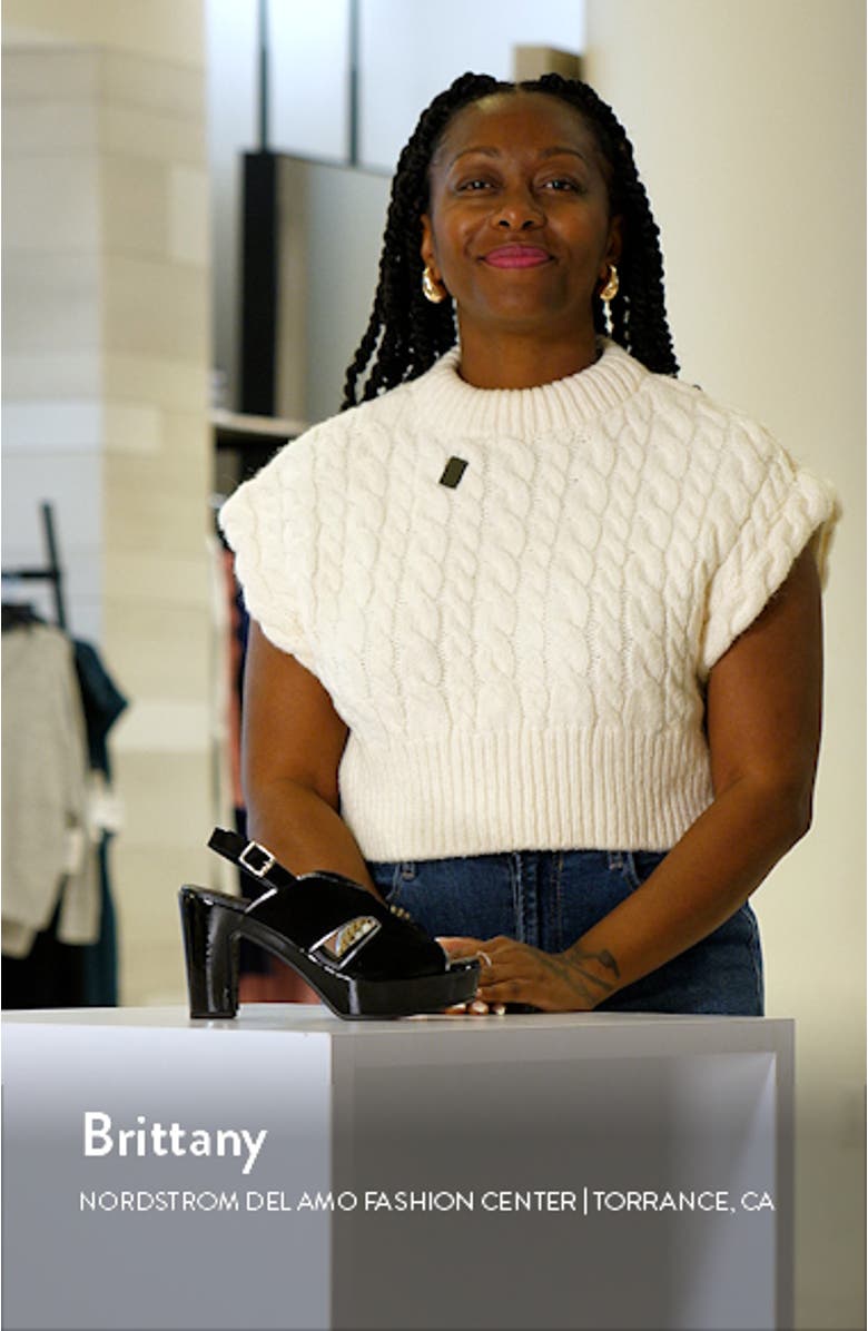 Toni Slingback Sandal, sales video thumbnail