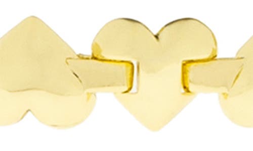 Marlyn Schiff Heart Link Chain Bracelet