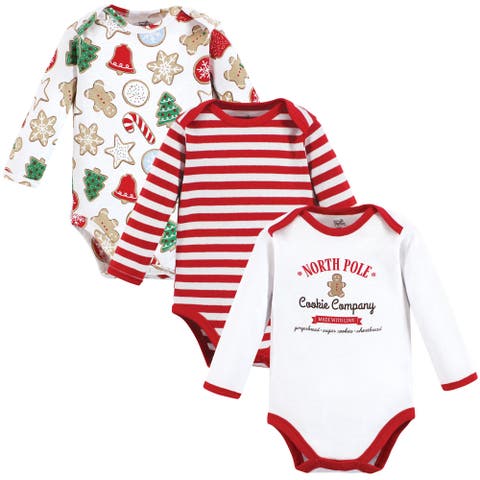 Organic Cotton Long-Sleeve Bodysuits