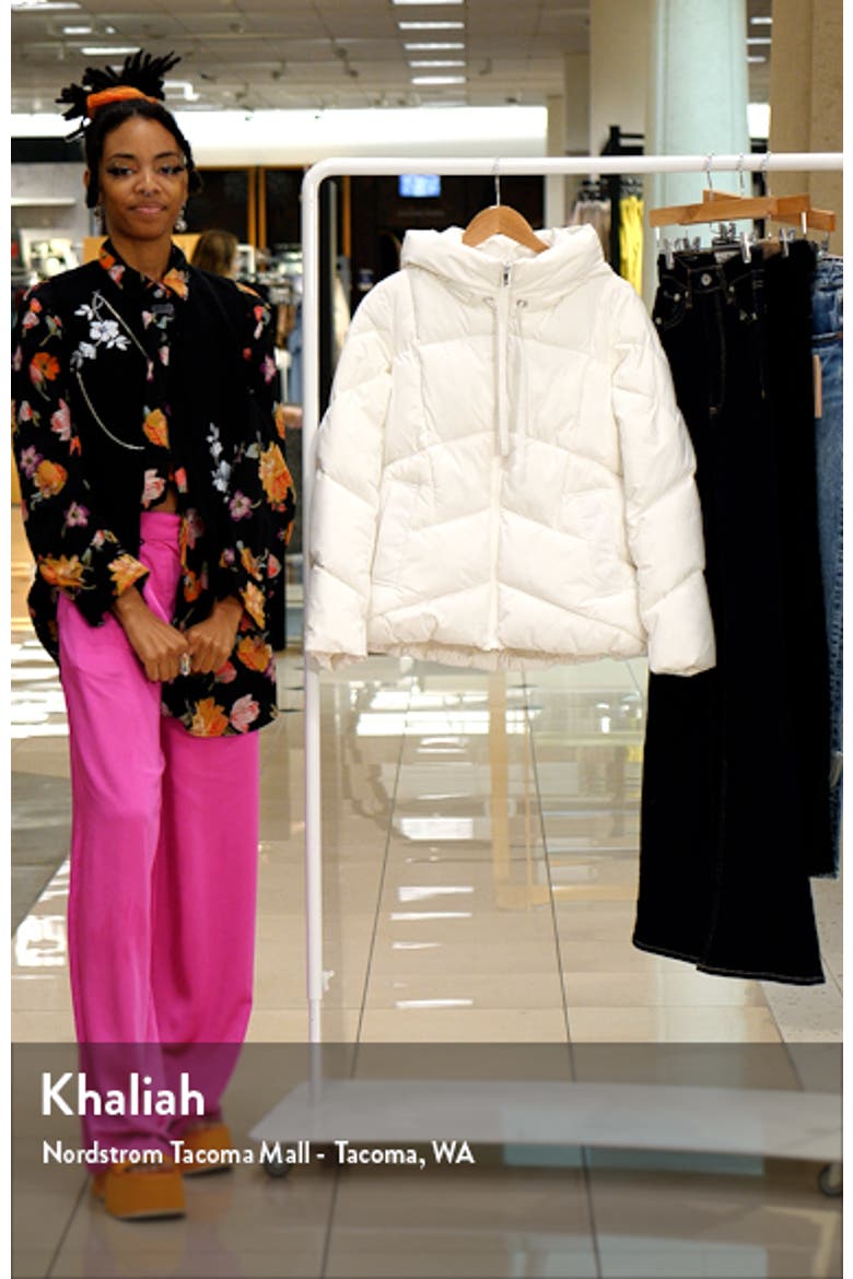 Hooded Puffer Coat video